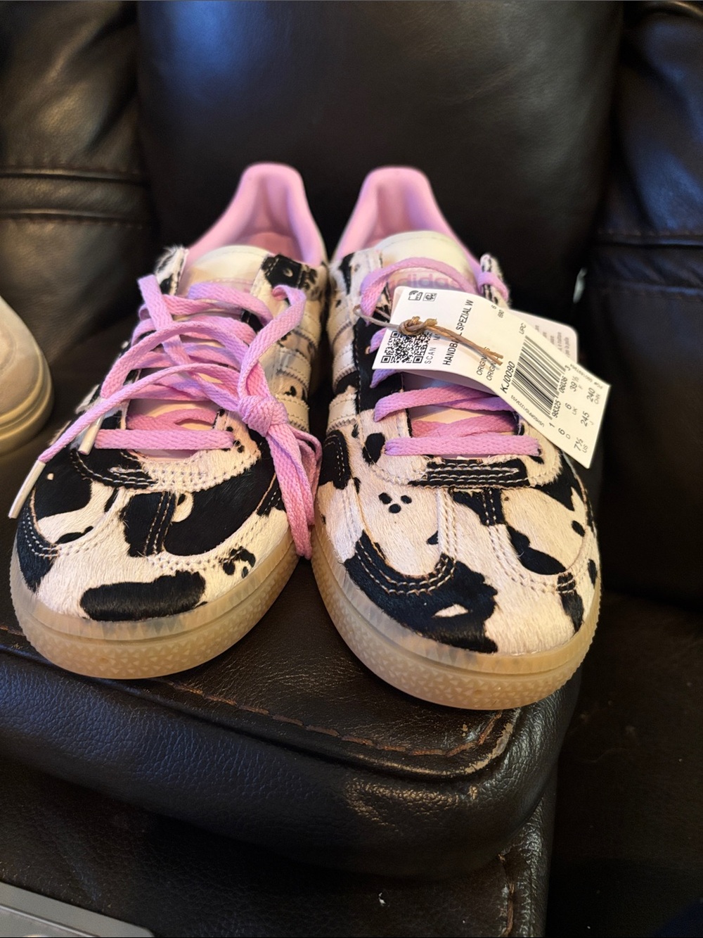 adidas Handball Spezial in cow print - Picture 2 of 5